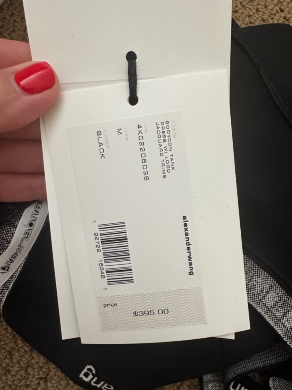 ALEXANDER WANG T BODY CON DRESS - Picture 4 of 10